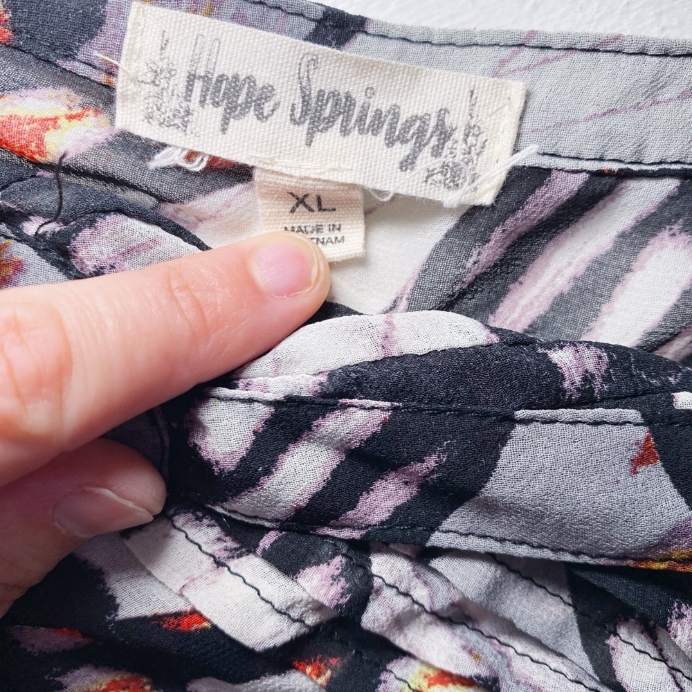 Hope Springs Butterfly Patterned Blouse - Picture 11 of 14